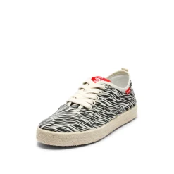 Sasha Recycled Sneaker Zebra