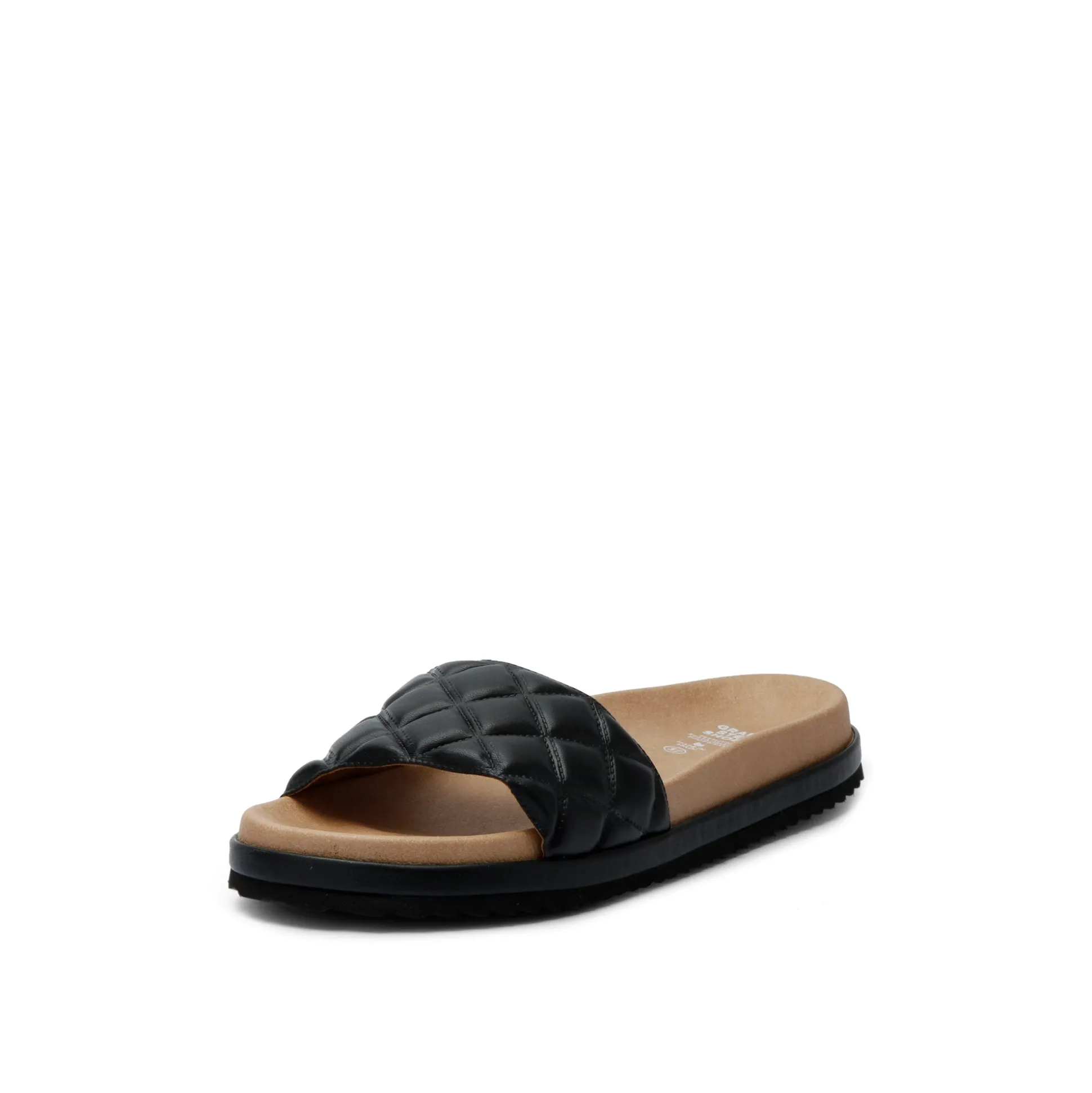 Silja Black Corn Slipon Sandal