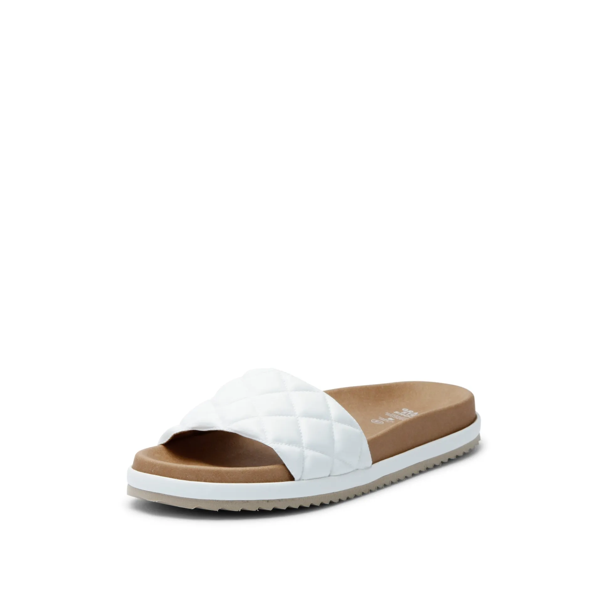 Silja White Corn Slipon Sandal
