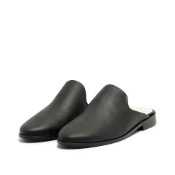 Sofia Leather Sandal Black