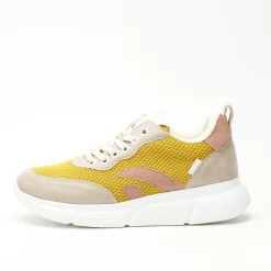 Speed Mostaza Rose Vegan Sneaker