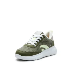 Speed Olive Neon Vegan Sneaker