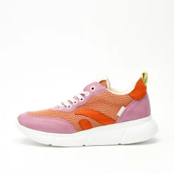 Speed Orange Violet Vegan Sneaker
