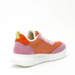 Speed Orange Violet Vegan Sneaker