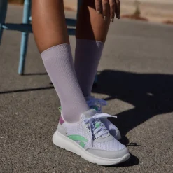 Speed Vegan Sneaker White Neon