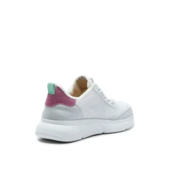 Speed Vegan Sneaker White Neon