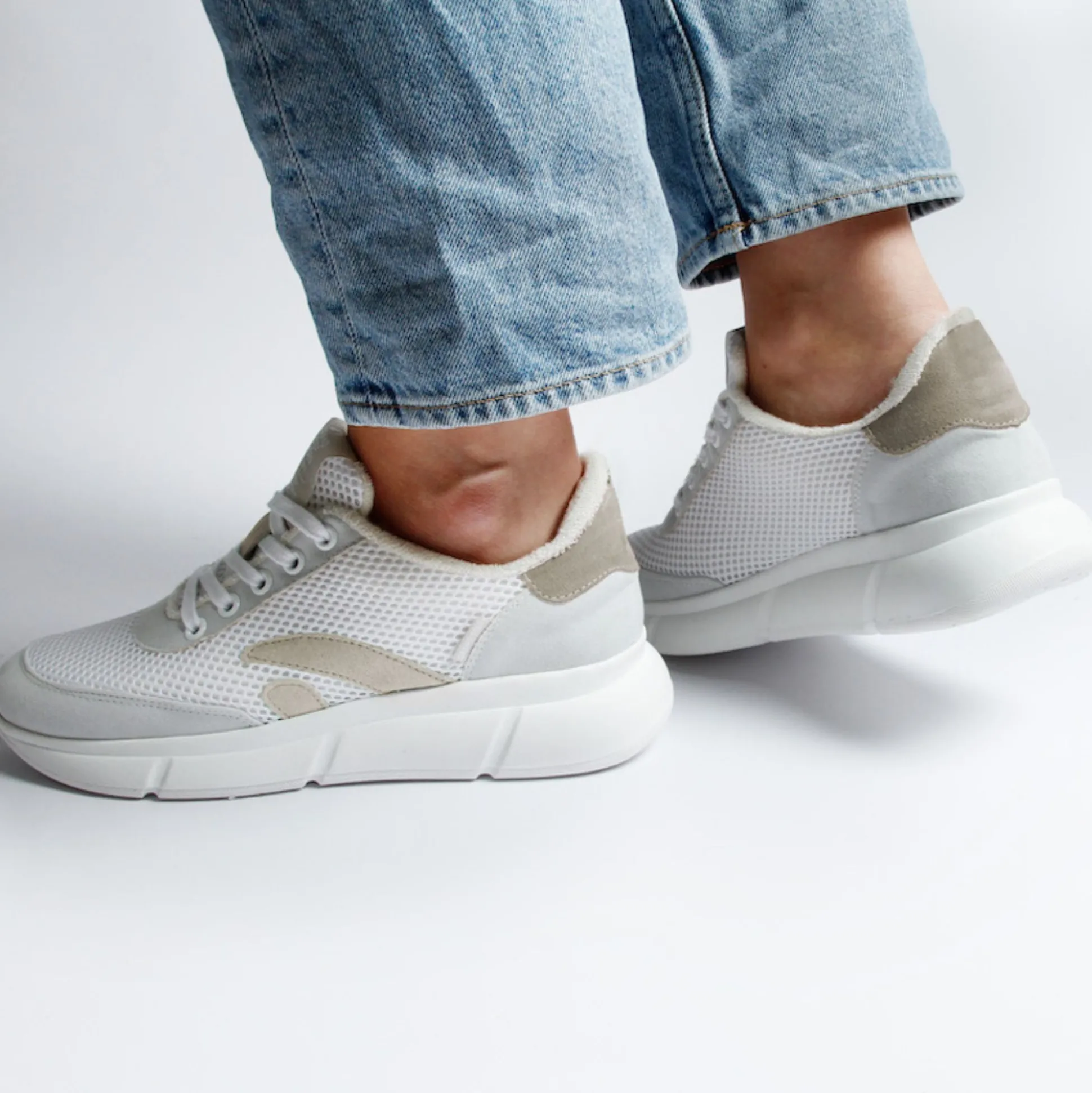 Speed White Vegan Sneaker
