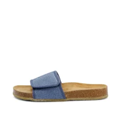 Sunny Hemp Indigo Slipon Sandal