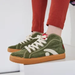 Taylor Cord Olive Sneaker