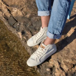Taylor Hemp Sneaker White