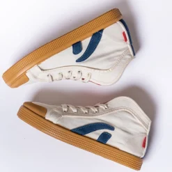 Taylor Organic Sneaker Offwhite Navy