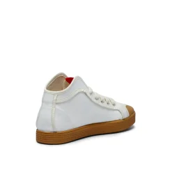 Taylor Organic Sneaker Offwhite Neon-Pink