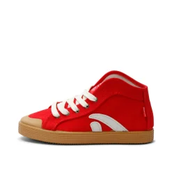 Taylor Organic Sneaker Red Washed