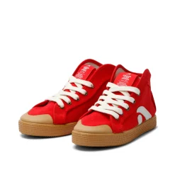 Taylor Organic Sneaker Red Washed