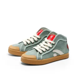 Taylor Organic Sneaker Seagreen Washed