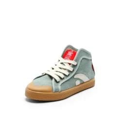 Taylor Organic Sneaker Seagreen Washed