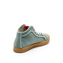 Taylor Organic Sneaker Seagreen Washed