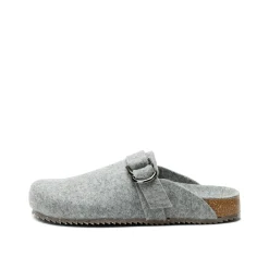 Uden Grey Wool Clog