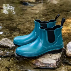 Vickie Petrol Rubber Boot